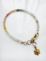 Load image into Gallery viewer, sample 038 - ombre sapphire bracelet - cool + warm - medium (6.5-7.25&quot;)
