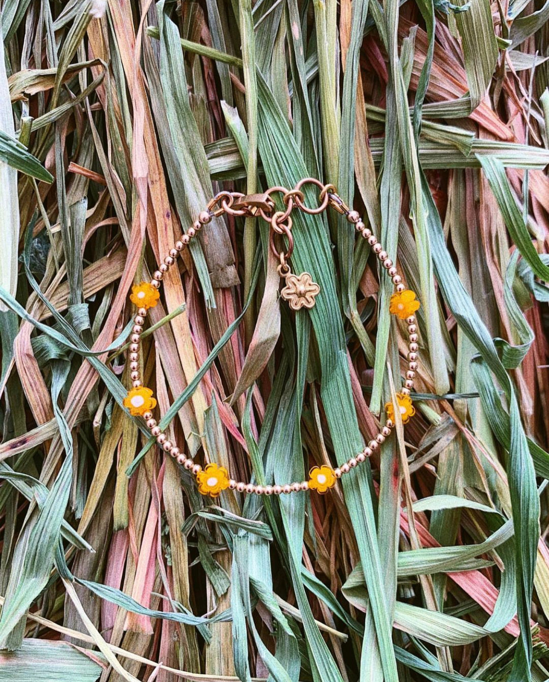 Daisy Bracelet - gold fill 🌼