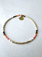 Load image into Gallery viewer, Serpent Bracelet Sample - 018 - dusk - elastic medium
