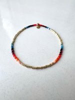 Load image into Gallery viewer, Serpent Bracelet Sample - 021 - twilight - elastic medium
