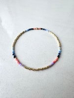 Load image into Gallery viewer, Serpent Bracelet Sample - 019 - dusk - elastic medium
