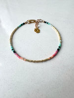 Load image into Gallery viewer, Serpent Bracelet Sample - 020 - petal - adjustable medium
