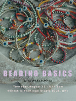 Load image into Gallery viewer, WORKSHOP 006 : Bead Nerd Basics 🤓 CLE (Electric Flamingo Studio) Aug 13th
