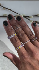 Load and play video in Gallery viewer, SERPENT RING - moonglow
