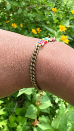Load and play video in Gallery viewer, Galaxy Bracelet Sample - 022 - adjustable medium
