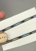 Load and play video in Gallery viewer, woven bracelet set of 2 - adjustable - 07
