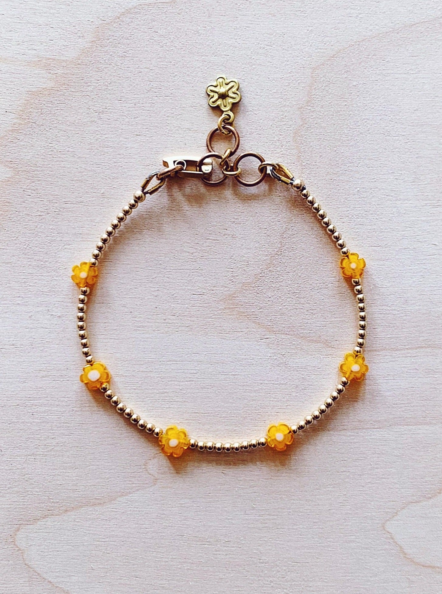 Daisy Bracelet - gold fill 🌼